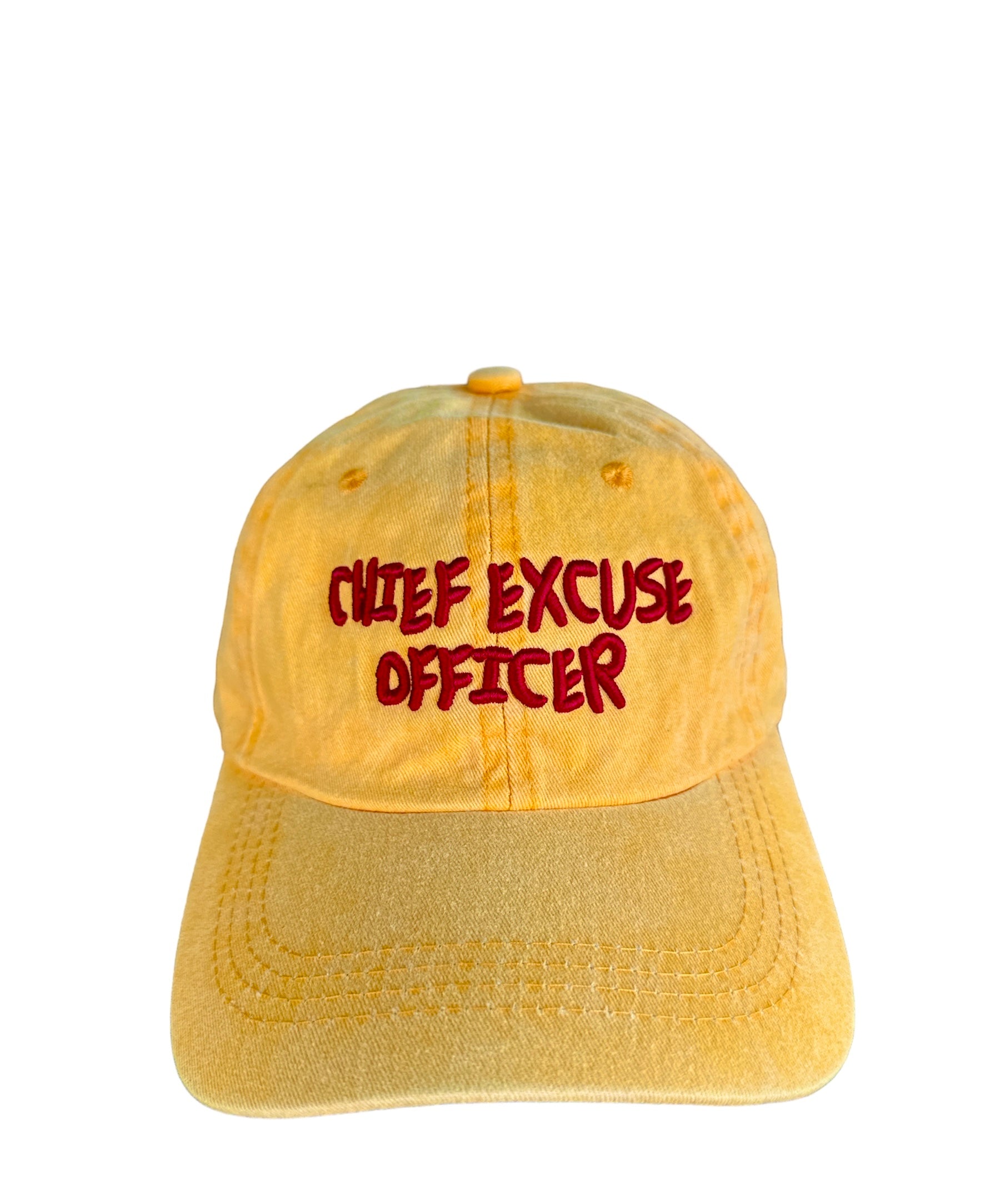Chief Excuse Officer Unisex Cap