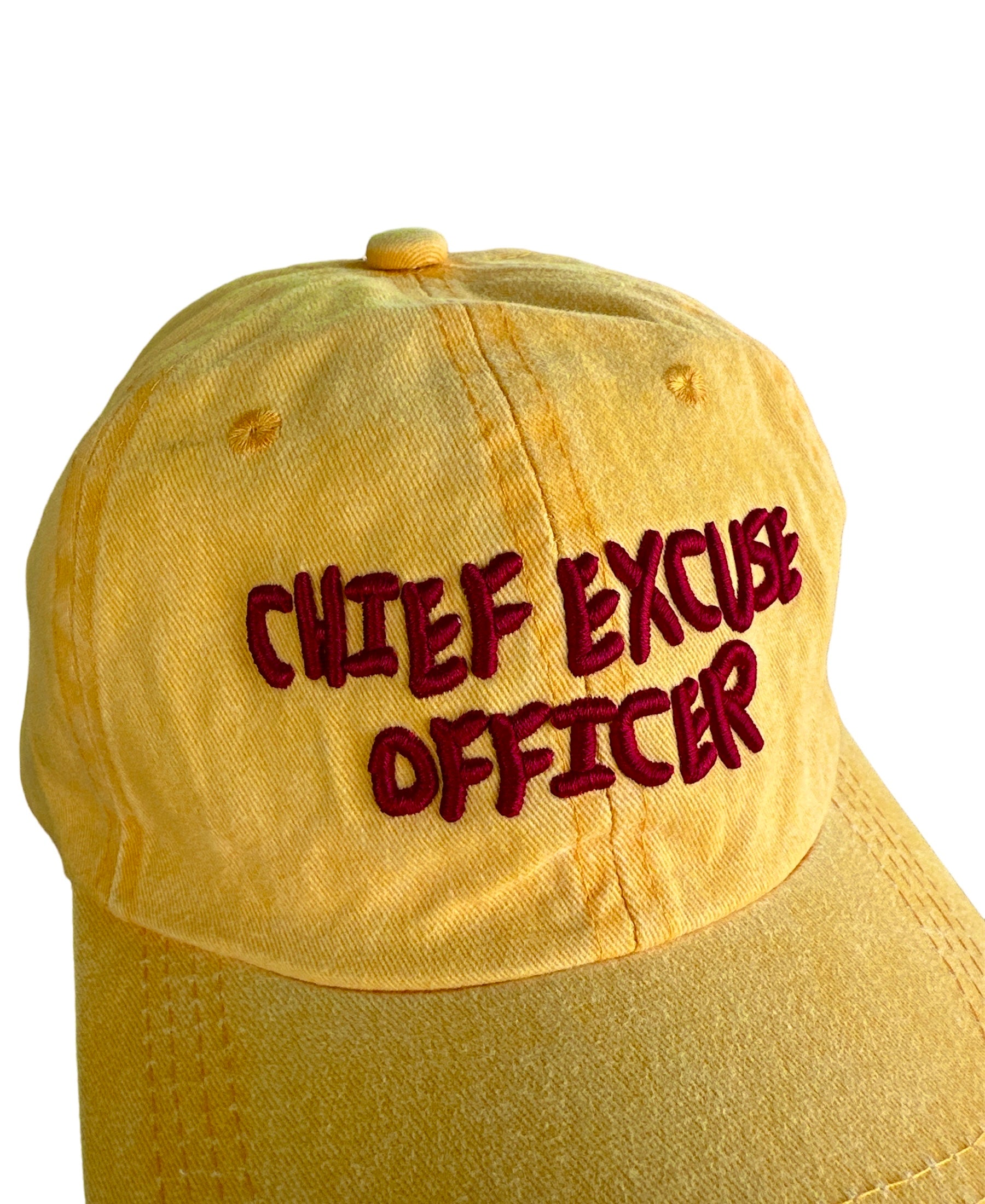 Chief Excuse Officer Unisex Cap