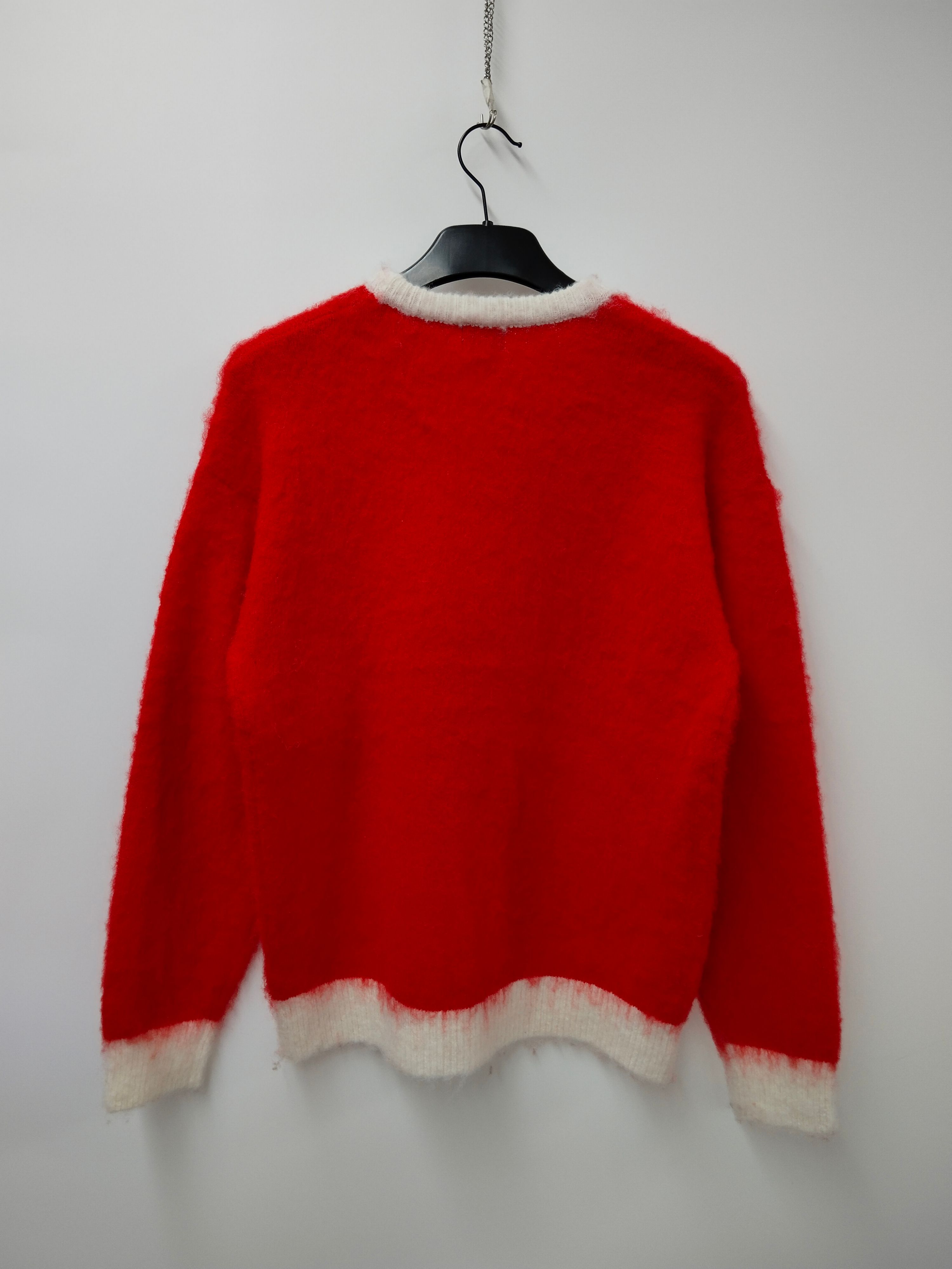 22NJ New York Local Red Unisex Mohair Sweater