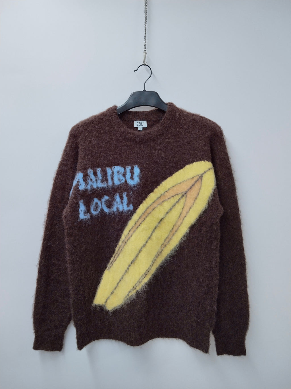 Malibu Local Brown Unisex Mohair Sweater
