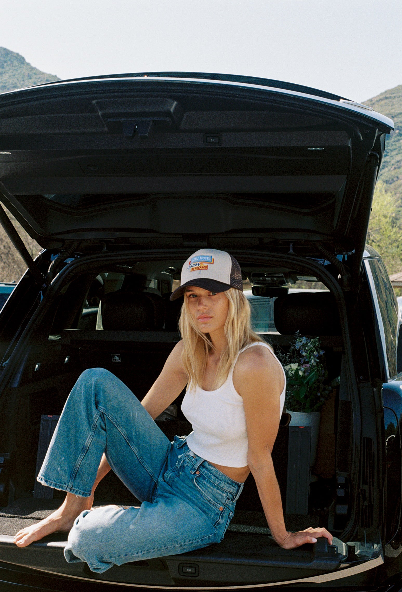 22NJ Motel Trucker Cap