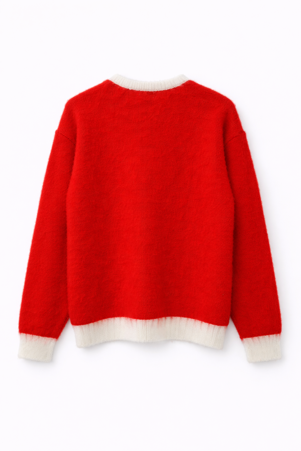 22NJ New York Local Red Unisex Mohair Sweater