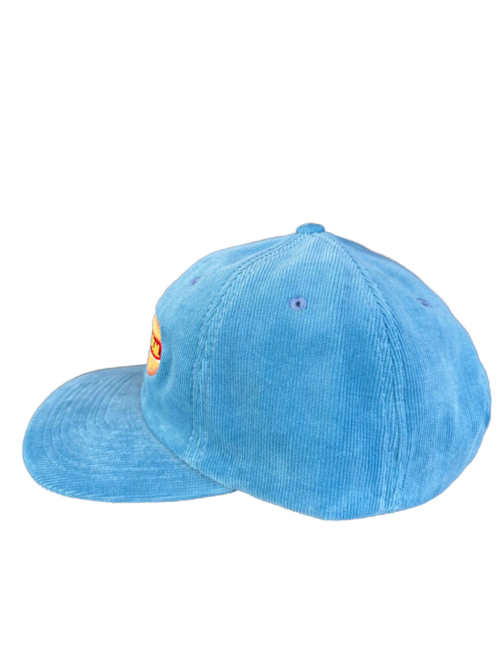 New York Local Hot Dog Corduroy Baby Blue Cap