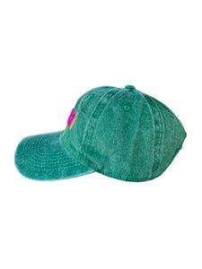 22NJ Los Angeles Surf Washed Green Cap