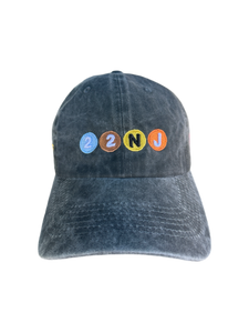 22NJ New York Collector Series Washed Black Cap