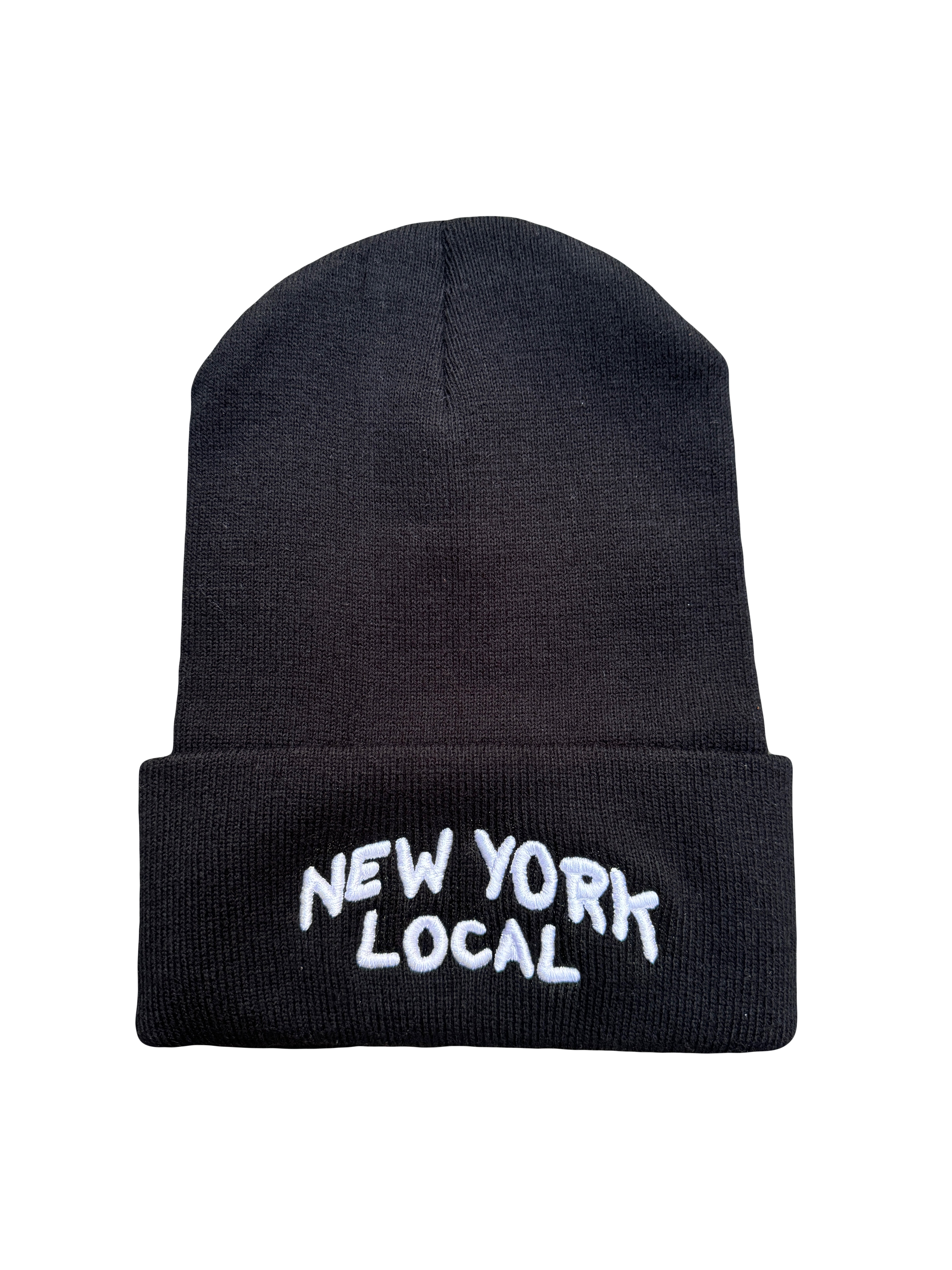 Black New York Local Beanie