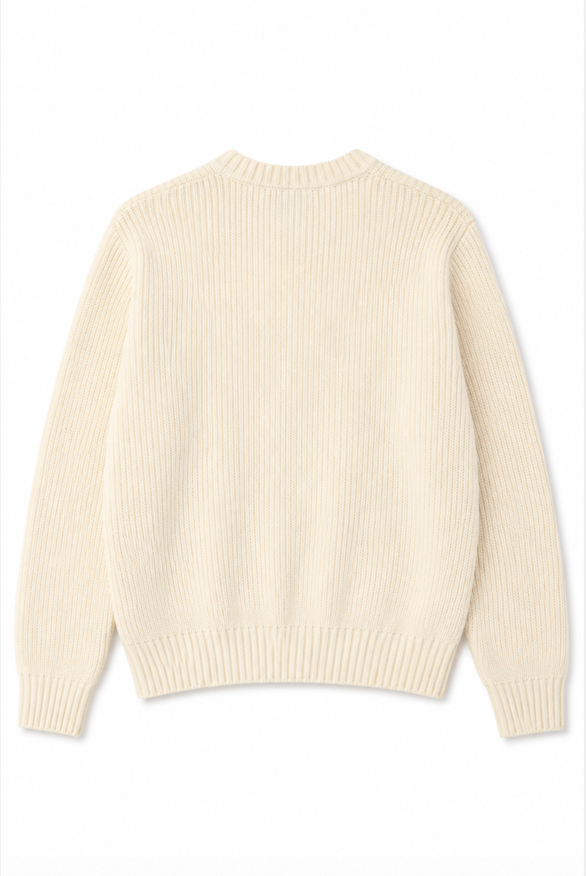 Believe Unisex Cotton Rib Sweater