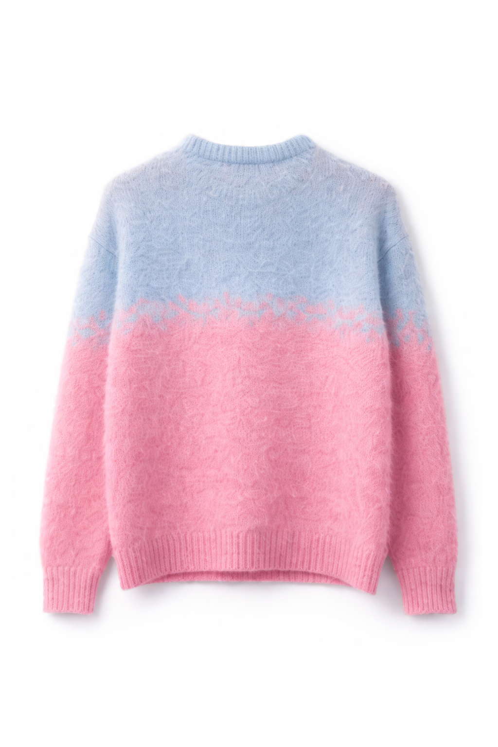 LA Sunset Gradient Unisex Mohair Sweater