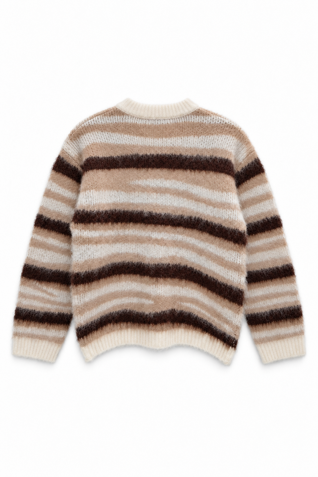 Dune Striped Mohair Sweater – back