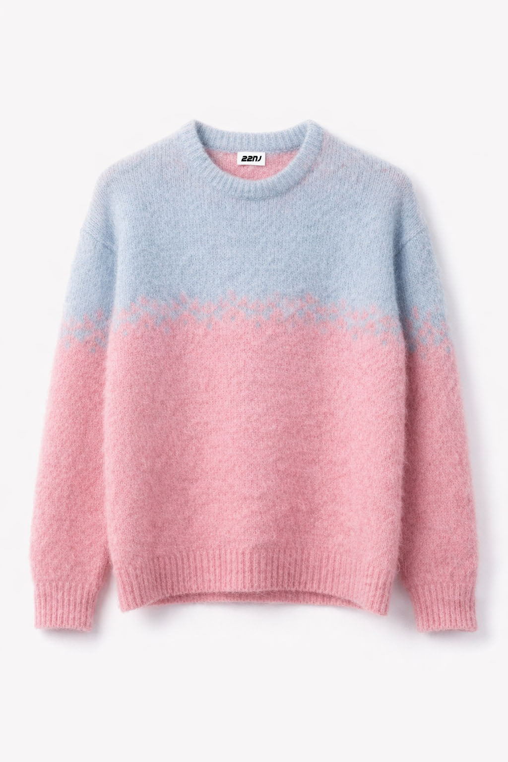 LA Sunset Gradient Unisex Mohair Sweater