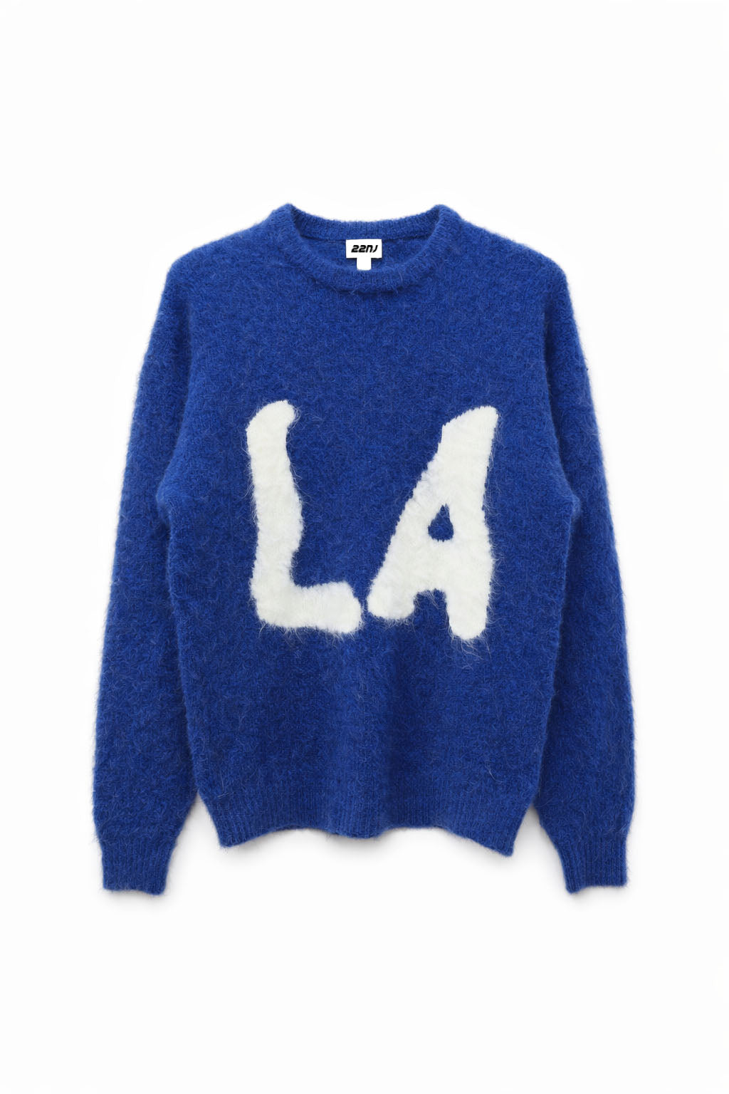 Los Angeles Navy Blue Unisex Mohair Sweater