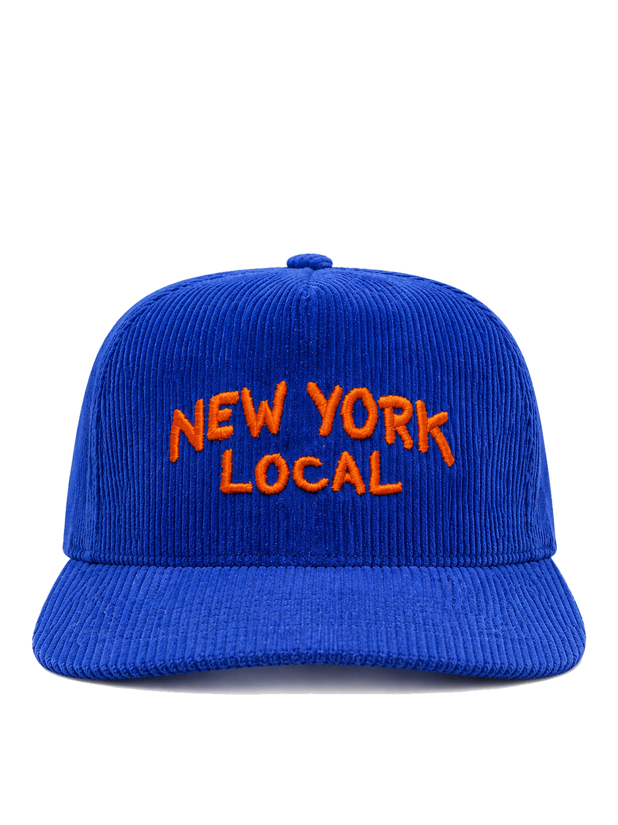 New York Local Navy Blue Corduroy Cap