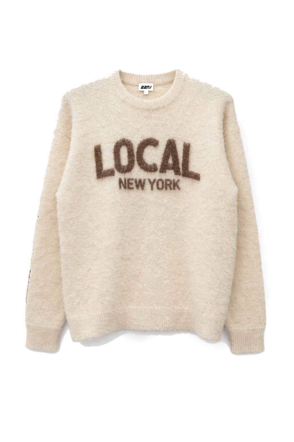 22NJ  Local New York Unisex Mohair Sweater