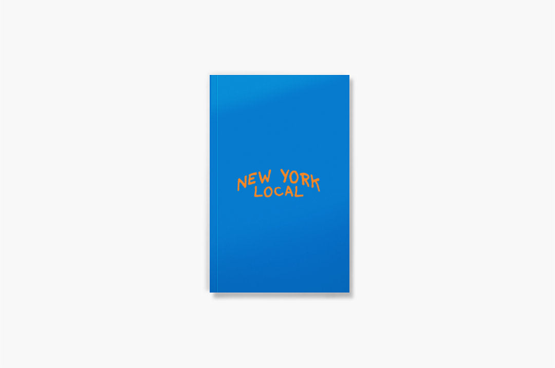 New York Local Blue Layflat Notebook