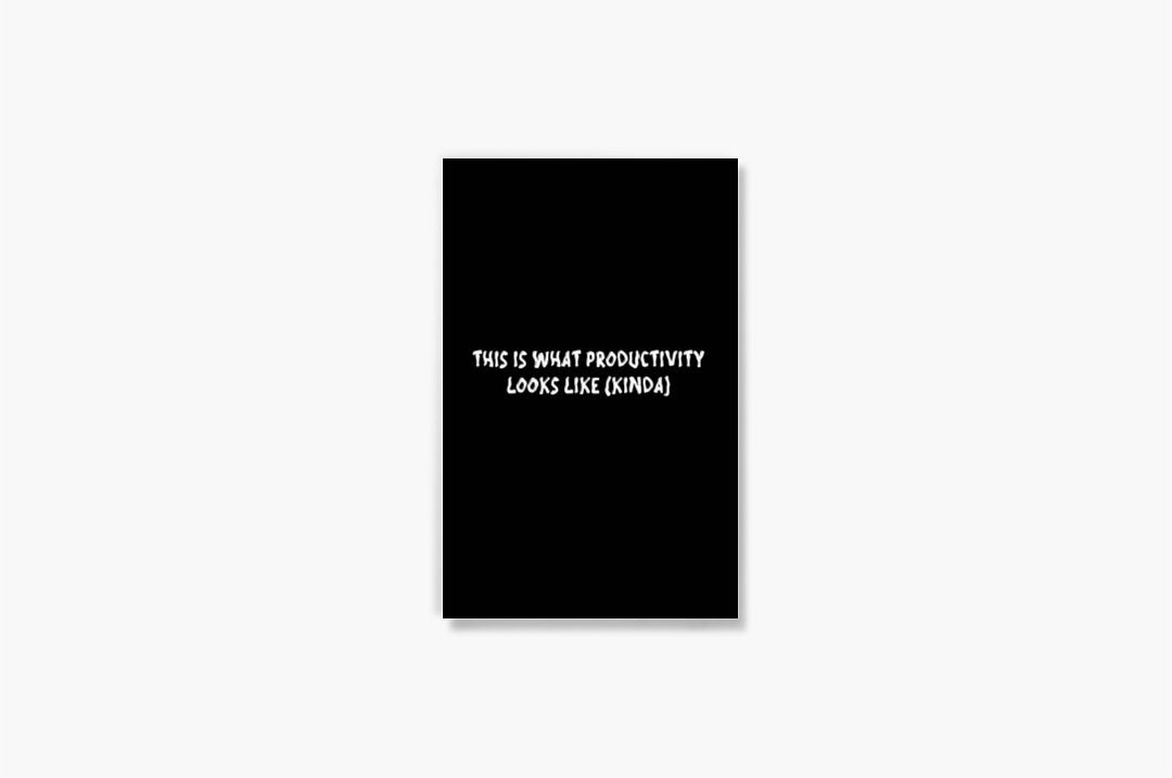 Productivity Layflat Notebook