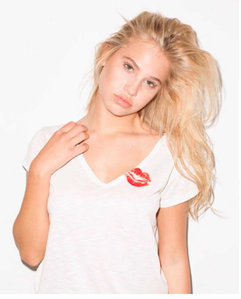 Meredith Mickelson's V Neck Crew