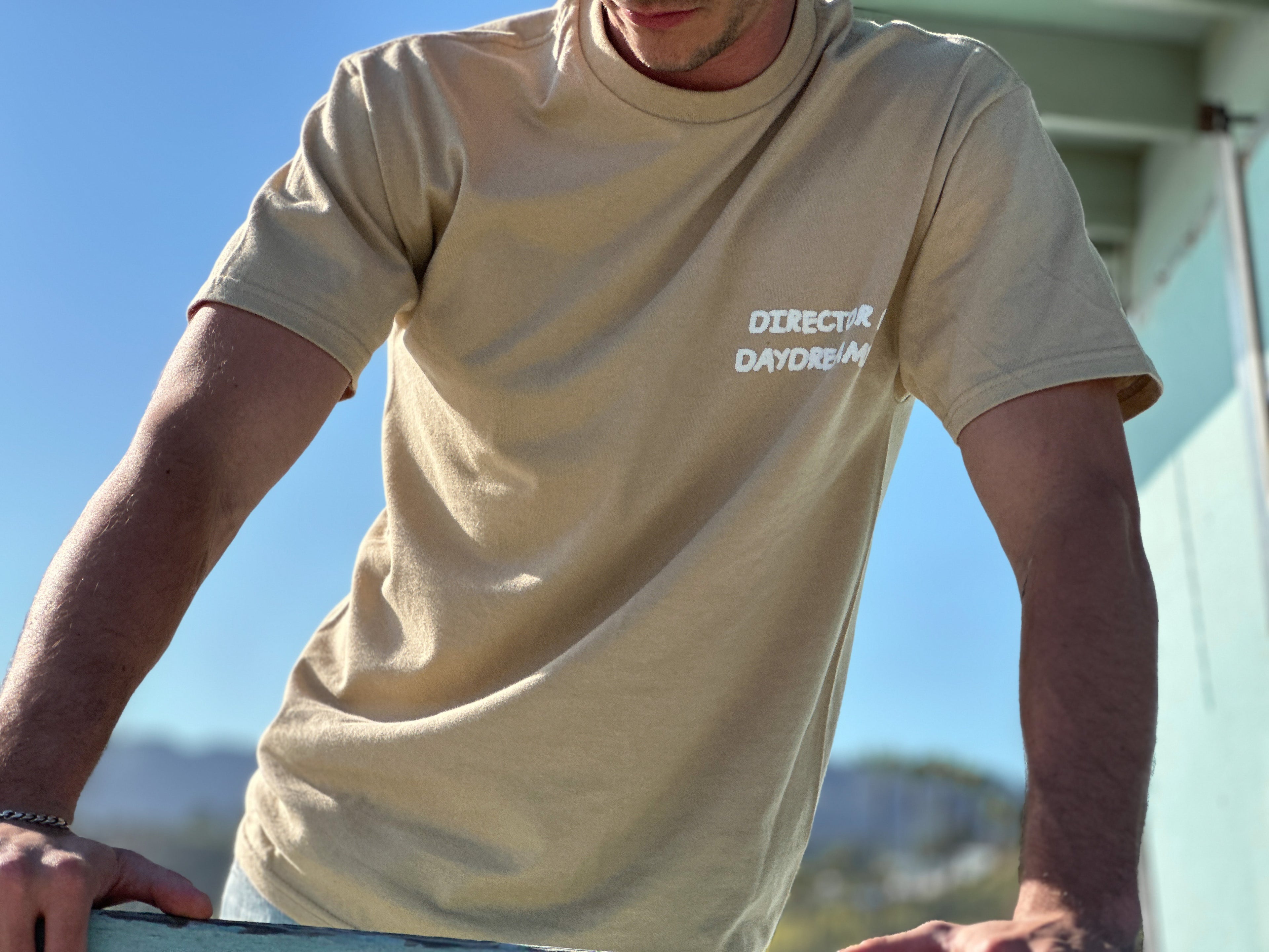 Director of Daydreaming Beige Unisex Tshirt