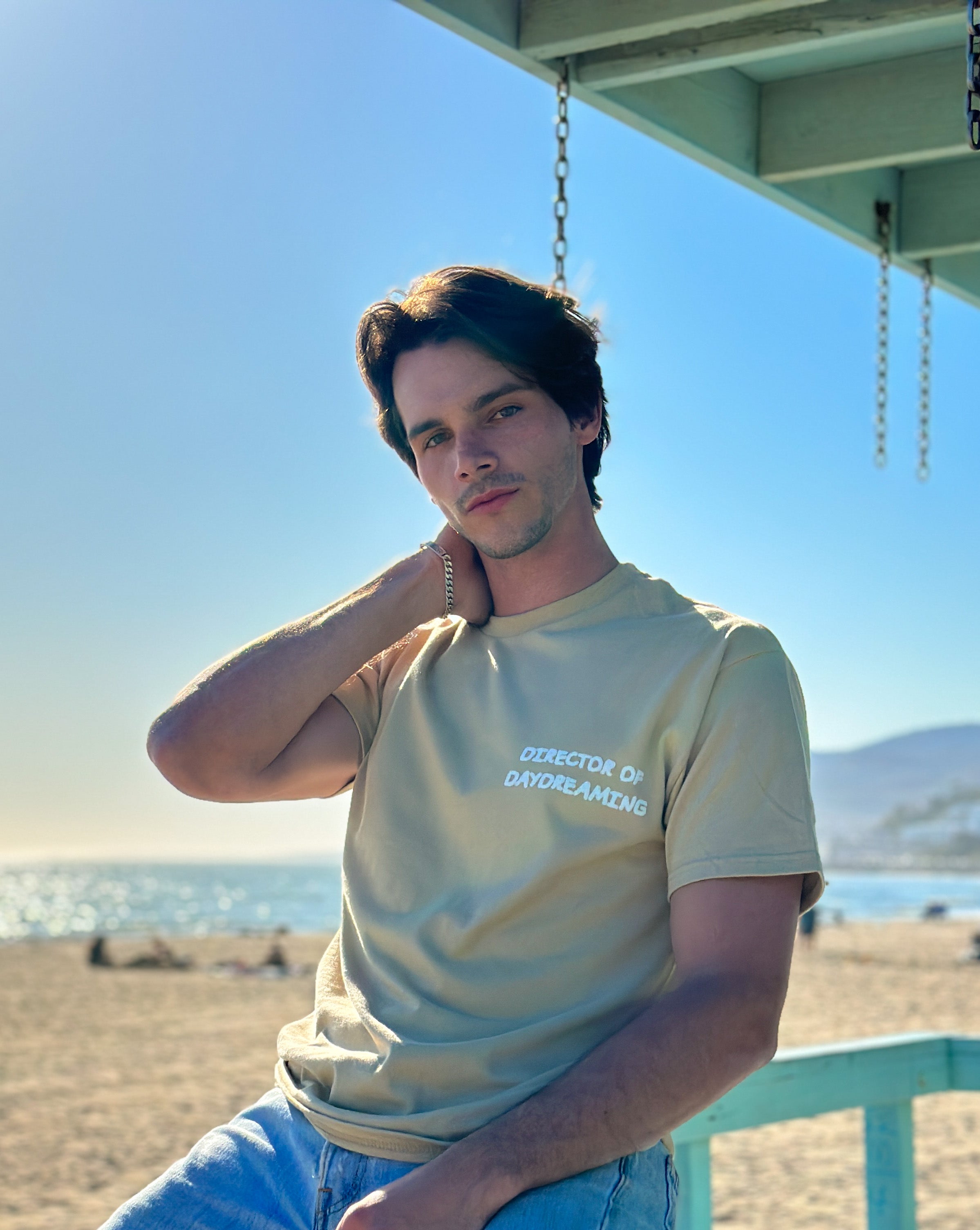 Director of Daydreaming Beige Unisex Tshirt