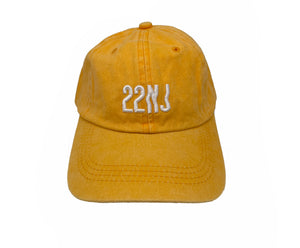 22NJ Washed Yellow Cap